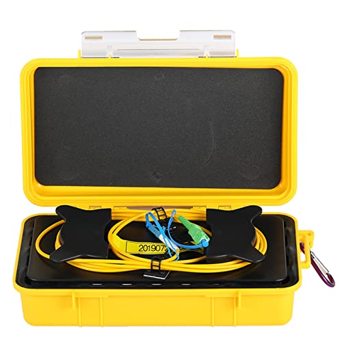 SC/A-LC/UPC OTDR Zonen-Eliminator, Faserringe, Faseroptik Otdr. Launchkabelbox 500m 1km 2km Single-Modus 1310 / 1550nm,Hohe Haltbarkeit(1000M) von HEALBYBLE