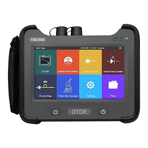 TMO350 OTDR. Optisches Time-Domain-Reflektometer 850/1300/1310 / 1550nm Vierwellenlänge einzelne Multimode integriert,Hohe Haltbarkeit TMO350 OTDR. Optisches Time-Domain-Reflektometer 850/1300/1310 / 1550nm Vierwellenlänge einzelne Multimode integriert,Hohe Haltbarkeit von HEALBYBLE