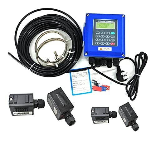 TUF-2000B Wandmodellantriebsmesser optional SD Speicherklemmsensor Digital Flüssigkeit Ultraschallflussmeter,Hohe Zuverlässigkeit(Host TS-2-HT TM-1-HT) von HEALBYBLE