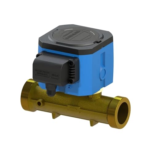 Ultraschall-Wasserzähler DN15 DN20 DN50 DN32 DN40 digitaler Wasserdurchflussmesser IP68 Wasserdicht Gewindeanschluss Kupfermaterial,Durchflussrate überwachen(DN15) von HEALBYBLE