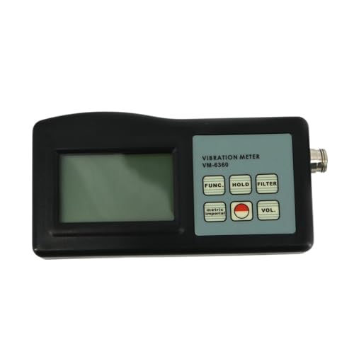 Vibrationsmessgerät Digitales Vibrometer Handheld VM-6360 Digitales Vibrationsmessgerät Tester Vibrometer,Messbereich von HEALBYBLE