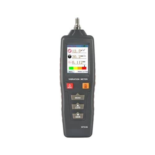 WT63B Vibration Analyzer Farb-LCD-Digital-Vibrationsmessrät Drehbeschleunigungsschwindigkeitsverschiebung Hoch-/Niedrigfrequenztester,Messbereich WT63B Vibration Analyzer Farb-LCD-Digital-Vibrationsmessrät Drehbeschleunigungsschwindigkeitsverschiebung Hoch-/Niedrigfrequenztester,Messbereich von HEALBYBLE