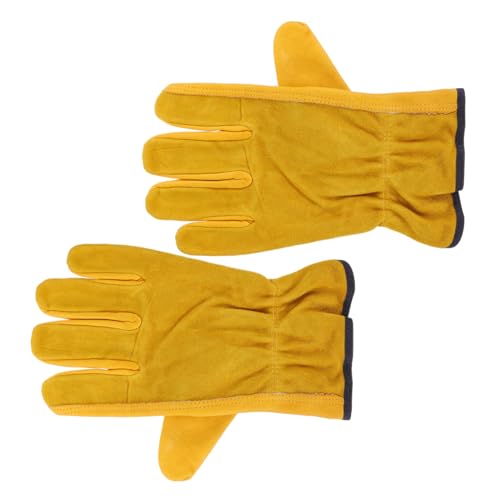 HEALEEP 1 Paar Leder Gartenhandschuhe Wasserdichte Arbeitshandschuhe für Männer und Frauen für Gartenarbeit Tischlerei und Lkw Fahren Leicht und Bequem Langlebig und Schützend HEALEEP 1 Paar Leder Gartenhandschuhe Wasserdichte Arbeitshandschuhe für Männer und Frauen für Gartenarbeit Tischlerei und Lkw Fahren Leicht und Bequem Langlebig und Schützend von HEALEEP