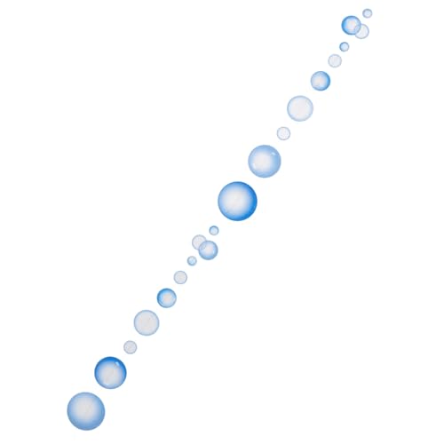 HEALEEP 1 Saite Bubble Garland Meerjungfrau Partydekoration Ocean Thema Hängedekoration für Geburtstagsfeiern Wiederverwendbare Deko für Räume und Fenster Blau HEALEEP 1 Saite Bubble Garland Meerjungfrau Partydekoration Ocean Thema Hängedekoration für Geburtstagsfeiern Wiederverwendbare Deko für Räume und Fenster Blau von HEALEEP