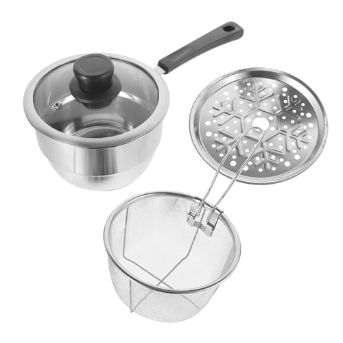 HEALEEP 1 Satz Dampfgarer Multifunktionaler Dampf und Kochtopf für Gemüse Suppen und Geeignet für Gas und Elektroherde Ergonomischer Griff Teiliges Set für Küche HEALEEP 1 Satz Dampfgarer Multifunktionaler Dampf und Kochtopf für Gemüse Suppen und Geeignet für Gas und Elektroherde Ergonomischer Griff Teiliges Set für Küche von HEALEEP