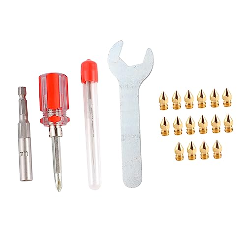 HEALEEP 1 Satz Drucker Messing Düsenreiniger Set Printer Nozzle Cleaner Kit mit Flexiblen Nadeln für und Druckqualität für Präzise Druckergebnisse HEALEEP 1 Satz Drucker Messing Düsenreiniger Set Printer Nozzle Cleaner Kit mit Flexiblen Nadeln für und Druckqualität für Präzise Druckergebnisse von HEALEEP
