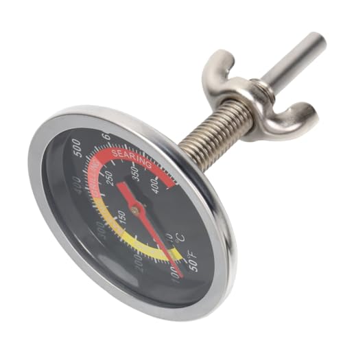 HEALEEP 1 Stück Bbq Thermometer Bimetallisches Grillthermometer für Präzise Temperaturmessung für Küche und Grillen Leicht und Praktisch von HEALEEP