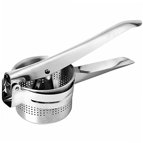 HEALEEP 1 Stück Kartoffelstampfer Manuell Einfach zu Reinigen Lagern Küchengerät für Zuhause und Restaurants Robuste Konstruktion mit Komfortablem Griff HEALEEP 1 Stück Kartoffelstampfer Manuell Einfach zu Reinigen Lagern Küchengerät für Zuhause und Restaurants Robuste Konstruktion mit Komfortablem Griff von HEALEEP