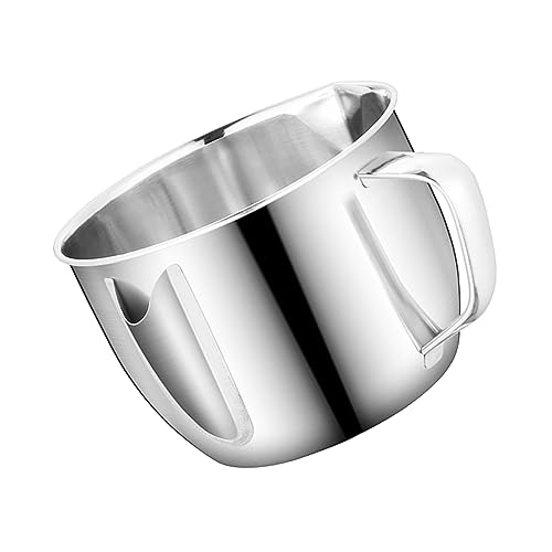 HEALEEP 1 Stück Ölfilterbehälter Rostfreier Separator für Zuhause zum Filtern von Suppenöl mit Förmigem Ausgießer für Spritzfreies Ausgießen HEALEEP 1 Stück Ölfilterbehälter Rostfreier Separator für Zuhause zum Filtern von Suppenöl mit Förmigem Ausgießer für Spritzfreies Ausgießen von HEALEEP