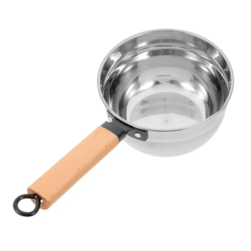 HEALEEP 1 Stück Wasserlöffel mit Holzgriff Multifunktionale Schöpfkelle für Küche zum Servieren und Portionieren von Flüssigkeiten Langlebig und HEALEEP 1 Stück Wasserlöffel mit Holzgriff Multifunktionale Schöpfkelle für Küche zum Servieren und Portionieren von Flüssigkeiten Langlebig und von HEALEEP