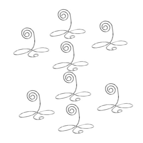 HEALEEP 10 Stück Lotusblume Tischkartenhalter Platzkarten Ständer Langlebig Kompakt für Hochzeit Empfang Geburtstag Veranstaltungsdekoration von HEALEEP