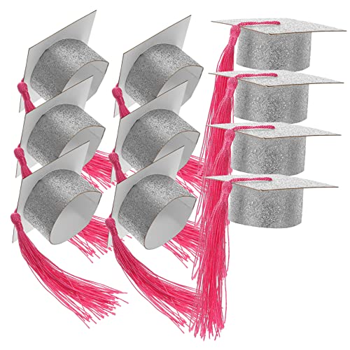 HEALEEP 10 Stück Mini Abschlusskappen für Weingläser Dekorative Goblet Covers Hutform für Abschlussfeiern für Rotweingläser und Getränke Kreative Party Dekorationen HEALEEP 10 Stück Mini Abschlusskappen für Weingläser Dekorative Goblet Covers Hutform für Abschlussfeiern für Rotweingläser und Getränke Kreative Party Dekorationen von HEALEEP