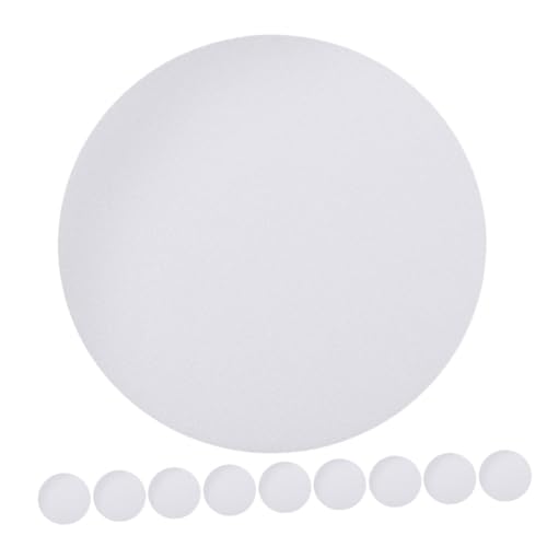 HEALEEP 10 Stück Teiliges Blend Lampenschirme für Deckenleuchten Diffusor Ersatz für Spotlights Design für Sanfte Beleuchtung und Verlängerte für Wohnräume von HEALEEP
