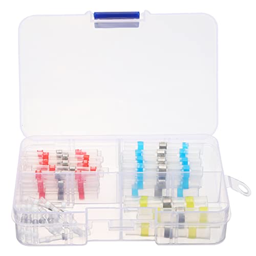 HEALEEP 1Satz Kabelverbinder Wasserdichte Schrumpfverbinder mit Doppelter Wand Hitzebeständig für Autos Schiffe und Elektronik Sicherer Kabelschutz und Zuverlässige von HEALEEP