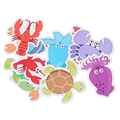 HEALEEP rutschfeste Cartoon Badezimmer-Aufkleber Für Badewannen Mit Meerestieren Passend Für Junge Mädchen Selbstklebend Und Einfach Zu Entfernen Für in Bad Küche Und Pool von HEALEEP