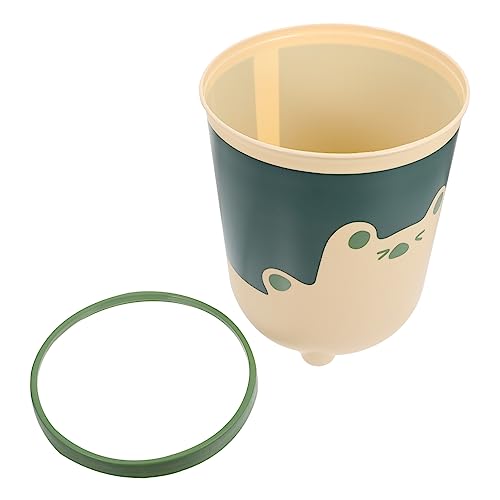 HEALEEP 1Stück Exquisites Design Praktischer Abfallbehälter aus Hochwertigem für Büro Wohnzimmer und Bad Kompakt und HEALEEP 1Stück Exquisites Design Praktischer Abfallbehälter aus Hochwertigem für Büro Wohnzimmer und Bad Kompakt und von HEALEEP