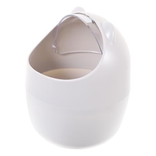 HEALEEP 1Stück Mini Mülleimer mit Shake Deckel Multifunktionaler Desktop Abfallbehälter für Büro Schlafzimmer Kinderzimmer Umweltfreundlicher Geruchloser Abfallbehälter von HEALEEP