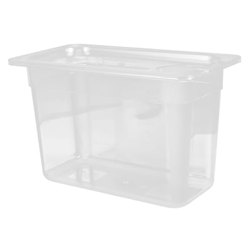 HEALEEP 1Stück Sous Vide Behälter aus Hochwertigem Transparente für Langsam Speisen für Sous Vide Geräte mit Optimaler Sicht und Schnellerer Zubereitung HEALEEP 1Stück Sous Vide Behälter aus Hochwertigem Transparente für Langsam Speisen für Sous Vide Geräte mit Optimaler Sicht und Schnellerer Zubereitung von HEALEEP