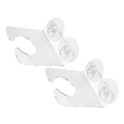 HEALEEP 2 Stück Bad Weinglas Halter aus Robustem Transparente Weinglas Rack mit Saugnäpfen für Dusche Bad Praktischer Getränkehalter für HEALEEP 2 Stück Bad Weinglas Halter aus Robustem Transparente Weinglas Rack mit Saugnäpfen für Dusche Bad Praktischer Getränkehalter für von HEALEEP