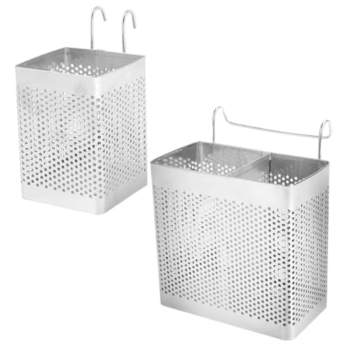 HEALEEP 2 Stück Besteck Organizer für Chopsticks Hängender Küchenutensilien Halter Abtropfgestell für und Ordentliche Aufbewahrung HEALEEP 2 Stück Besteck Organizer für Chopsticks Hängender Küchenutensilien Halter Abtropfgestell für und Ordentliche Aufbewahrung von HEALEEP