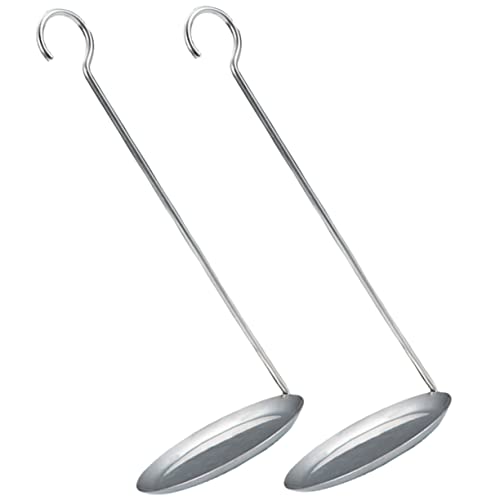HEALEEP 2 Stück Bratlöffel mit Metallgriff Non Stick Küchengerät zum Frittieren von Snacks und Ölgebäck Praktischer Küchenhelfer für Müheloses Frittieren HEALEEP 2 Stück Bratlöffel mit Metallgriff Non Stick Küchengerät zum Frittieren von Snacks und Ölgebäck Praktischer Küchenhelfer für Müheloses Frittieren von HEALEEP