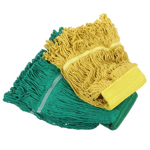 HEALEEP 2 Stück Hochabsorbierende Mop Ersatzköpfe für Haushalt Abnehmbarer Wischmopp für Fliesen Marmor Waschbare Reinigungstücher aus Baumwolle für Ecken und Wände HEALEEP 2 Stück Hochabsorbierende Mop Ersatzköpfe für Haushalt Abnehmbarer Wischmopp für Fliesen Marmor Waschbare Reinigungstücher aus Baumwolle für Ecken und Wände von HEALEEP