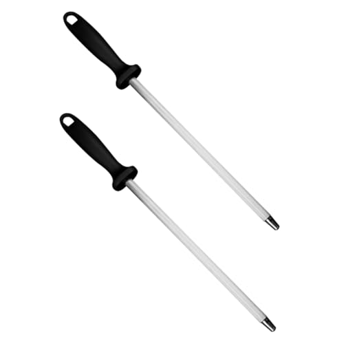 HEALEEP 2 Stück Messerschärfer Teiliges Wetzstahl Werkzeug für Küchenmesser Präzises Schleifen Robustes Design für Verschiedene Schneidwerkzeuge HEALEEP 2 Stück Messerschärfer Teiliges Wetzstahl Werkzeug für Küchenmesser Präzises Schleifen Robustes Design für Verschiedene Schneidwerkzeuge von HEALEEP