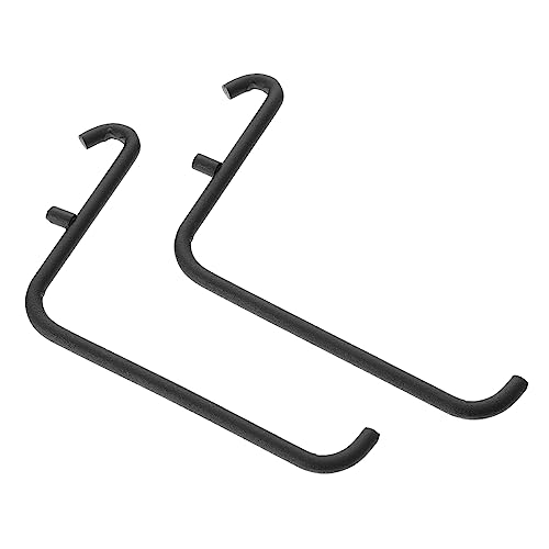 HEALEEP 2 Stück Metall Haken für Lochwand Robuste Aufhängung für Werkzeuge und Zubehör zur Organisation von Garage Bastelraum und Büro Einfache Installation Langlebigkeit von HEALEEP