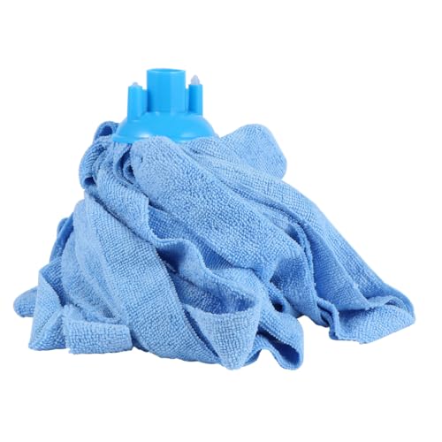 HEALEEP 2 Stück Mikrofaser Ersatzkopf Wischmopp Bezug für Bodenwischer Saugfähig und Schonend für Holz Fliesen Marmor Langlebig und Einfach zu Wechseln Praktische Reinigungshilfe von HEALEEP