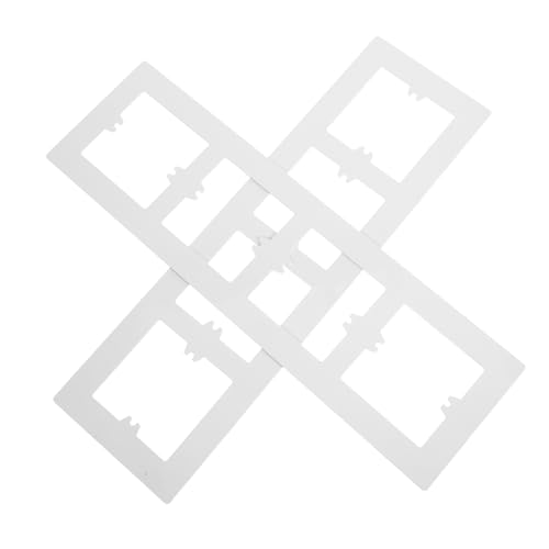 HEALEEP 2 Stück Rocker Switch Cover Dekorative Fach Wandplatte für Lichtschalter und Steckdosen Abdeckung für Weiß für Sauberes Wohnambiente HEALEEP 2 Stück Rocker Switch Cover Dekorative Fach Wandplatte für Lichtschalter und Steckdosen Abdeckung für Weiß für Sauberes Wohnambiente von HEALEEP