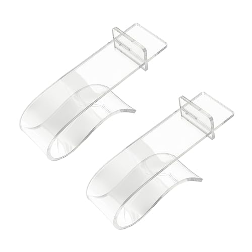 HEALEEP 2 Stück Schuhständer Set Transparente Schuhablage für Stilvolle Präsentation Hochwertiges Langlebiges Material für High Heels und Freizeitschuhe Leicht und Tragbar Schaufläche für HEALEEP 2 Stück Schuhständer Set Transparente Schuhablage für Stilvolle Präsentation Hochwertiges Langlebiges Material für High Heels und Freizeitschuhe Leicht und Tragbar Schaufläche für von HEALEEP