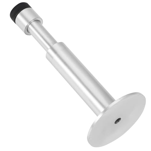 HEALEEP 2 Stück Teiliges Metall Türstopper mit Hydraulischem Dämpfer Selbstklebend Geräuscharm für Badezimmer und Innentüren Aluminiumlegierung Wandmontierbar Schutz vor Türanschlag und von HEALEEP
