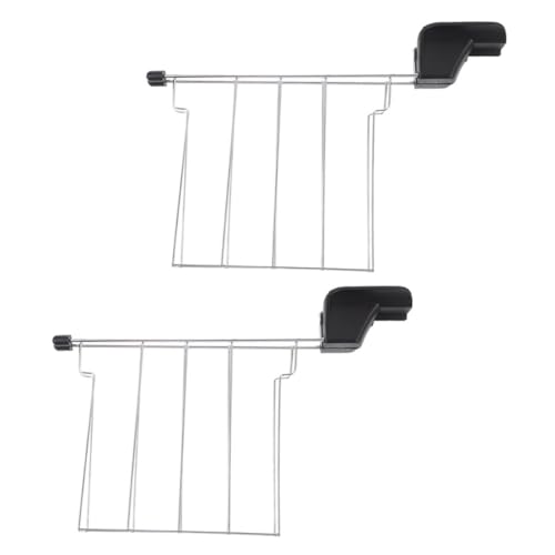 HEALEEP 2 Stück Toaster Rack Wiederverwendbare Toastständer aus zum Warmhalten von Sandwiches und Toast Leicht zu Reinigen und Langlebig HEALEEP 2 Stück Toaster Rack Wiederverwendbare Toastständer aus zum Warmhalten von Sandwiches und Toast Leicht zu Reinigen und Langlebig von HEALEEP