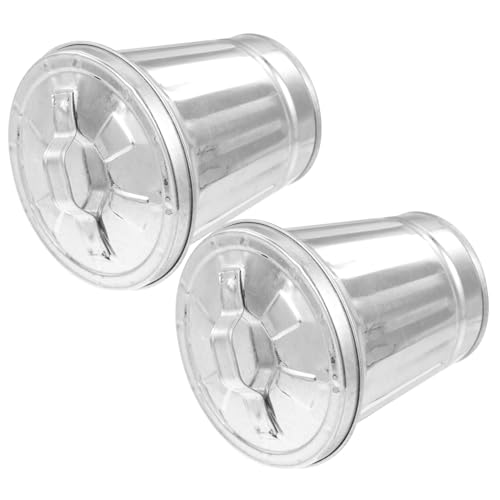 HEALEEP 2 Stück Verzinkte Metalleimer mit Deckel Kompakter Kleiner Abfalleimer für Schreibtisch und Büro Geruchsneutraler Mini Müllbehälter für Zuhause und Kinderzimmer Platzsparend und HEALEEP 2 Stück Verzinkte Metalleimer mit Deckel Kompakter Kleiner Abfalleimer für Schreibtisch und Büro Geruchsneutraler Mini Müllbehälter für Zuhause und Kinderzimmer Platzsparend und von HEALEEP