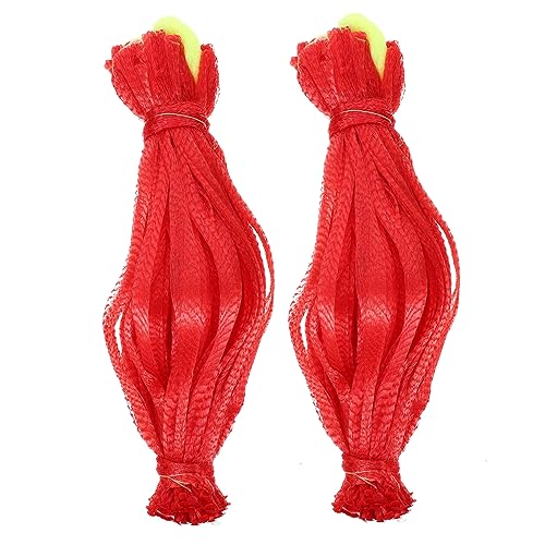 HEALEEP 200Stücke Mehrzweck Mesh Netzbeutel mit Kordelzug Wassermelonennetzbeutel für Gemüse Wiederverwendbare Aufbewahrungstaschen für Haushalt von HEALEEP