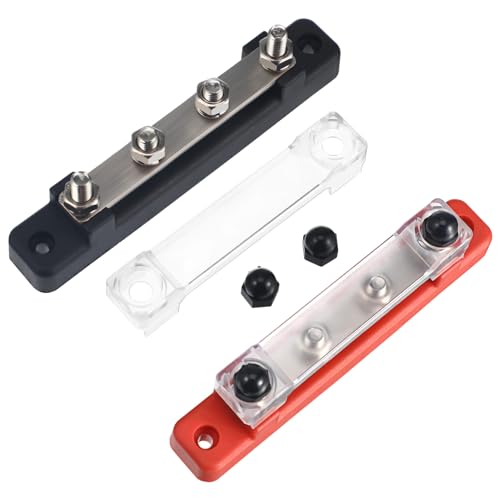 HEALEEP 2Sätze Busbar Block Terminal für Batterie Verteilung Robust und Einsetzbar für Autos Wohnmobile und Boote Einfache Installation und Nutzung HEALEEP 2Sätze Busbar Block Terminal für Batterie Verteilung Robust und Einsetzbar für Autos Wohnmobile und Boote Einfache Installation und Nutzung von HEALEEP