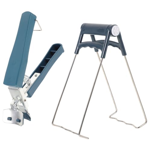 HEALEEP 2Stücke Küchenschüssel Halter mit Rutschfestem Design Hitzebeständige Geschirrklemme für Töpfe und Schalen für Sicheres Servieren von HEALEEP
