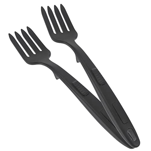 HEALEEP 2stücke Hitzebeständige Kochgabeln Für Und Pasta Antihaft Küchenutensilien Ergonomische Lebensmittelgabeln Für Sicheres Kochen von HEALEEP