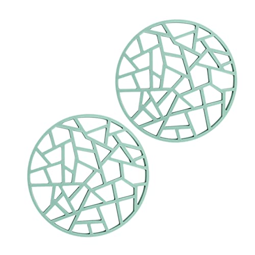 HEALEEP 2stücke Silikon Tischsets Für Schreibtisch Und Küche Isolier-tischsets Als Schüsselunterlage Und Tellerunterlage rutschfest Und Hitzebeständig Leicht Zu Reinigen in Hellgrün HEALEEP 2stücke Silikon Tischsets Für Schreibtisch Und Küche Isolier-tischsets Als Schüsselunterlage Und Tellerunterlage rutschfest Und Hitzebeständig Leicht Zu Reinigen in Hellgrün von HEALEEP