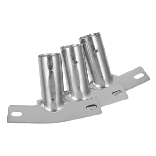 HEALEEP 3 Stück Besenstieladapter aus Robustem Eisen mit Sicherer Befestigung Ergonomisch Gestaltet für Einfache Montage und Stabile Verbindung von Besenkopf und Stiel von HEALEEP