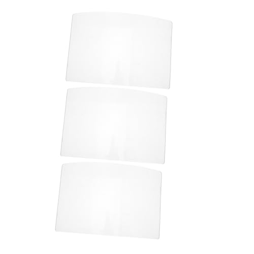 HEALEEP 3stücke Schutzlinsen Für Sandstrahlhaube Hochtransparente Organische Gläser Staubdicht Und Leicht Für Sandstrahlen Schleifen Und Schneiden Umfassender Gesichtsschutz Für von HEALEEP