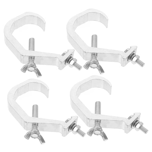 HEALEEP 4 Stück Bühnenlicht Truss Klemmen aus Robuste Licht Haken für Verschiedene Bühnenlichter Einfache Installation Sicherer Halt und Vielseitige Kompatibilität HEALEEP 4 Stück Bühnenlicht Truss Klemmen aus Robuste Licht Haken für Verschiedene Bühnenlichter Einfache Installation Sicherer Halt und Vielseitige Kompatibilität von HEALEEP