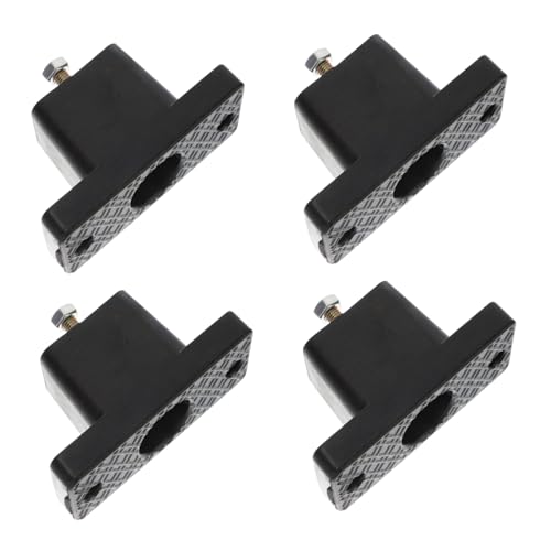 HEALEEP 4 Stück Luftkonditionierer Vibration Dämpfer Erhöhung Pad Schwarz Vibrationsunterlage für Klimaanlagen Einfache Installation Langlebig HEALEEP 4 Stück Luftkonditionierer Vibration Dämpfer Erhöhung Pad Schwarz Vibrationsunterlage für Klimaanlagen Einfache Installation Langlebig von HEALEEP