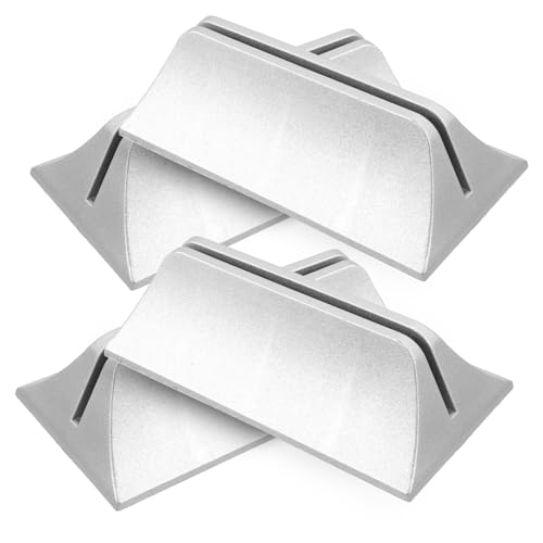 HEALEEP 4 Stück Platzsparende Trennwand Klemmen für Bildschirm Robust und Langlebig Geeignet für Raumteiler Tisch und Glasklemmen Praktisch für Büro und Zuhause von HEALEEP