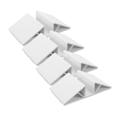 HEALEEP 4stücke Kunststoff Dreieckige Verstärkungsfüße Für Kindersicherheitsgitter Und Zäune Stabilisierende Fittings Für Holzpaneele Für Hundetore Und Absperrungen von HEALEEP