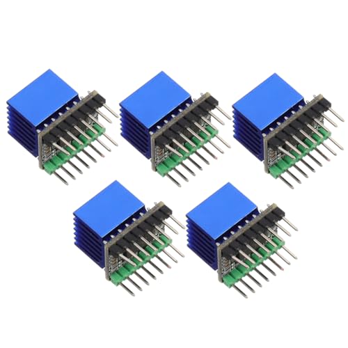 HEALEEP 5 Stück Schrittmotor Treiber Ultra Silent Module für Drucker Kompatibel mit Cnc Einfache Installation Optimierte Kühlung HEALEEP 5 Stück Schrittmotor Treiber Ultra Silent Module für Drucker Kompatibel mit Cnc Einfache Installation Optimierte Kühlung von HEALEEP