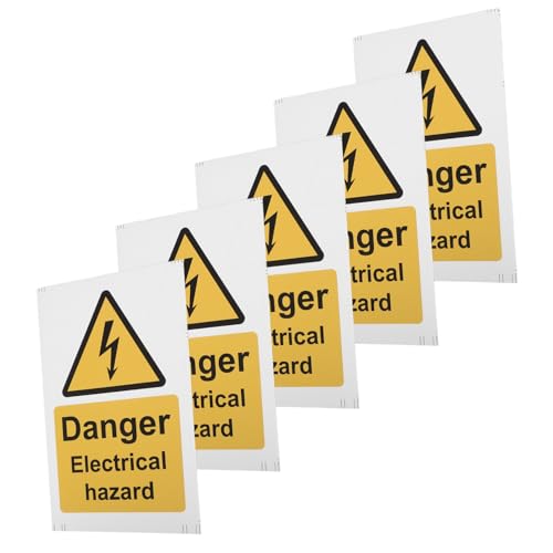 HEALEEP Schilderpaket „öffentliche “ – 5 „Nein“-Aufkleber Wetterfest Für Den Innen- Und Außenbereich Und Klare Botschaft HEALEEP Schilderpaket „öffentliche “ – 5 „Nein“-Aufkleber Wetterfest Für Den Innen- Und Außenbereich Und Klare Botschaft von HEALEEP
