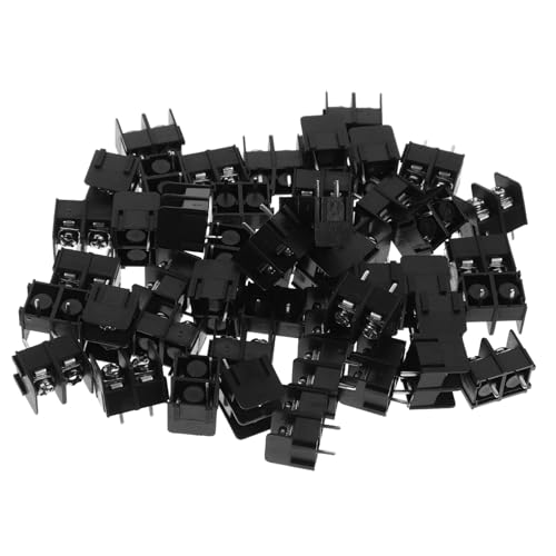 HEALEEP 50Stücke Schraubenklemmen Pcb Montage Terminalblock mit Isolierung für Elektrische Anwendungen Abstand Vielseitige Kabelverbinder für DIY und Professionelle von HEALEEP
