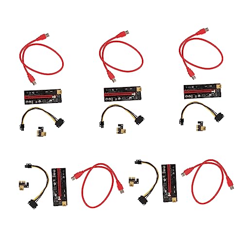 HEALEEP 5sätze Pci-e Adapter USB Verlängerungskabel Für Grafikkarten Unabhängige Stromversorgung Stabil Für Computer Mining HEALEEP 5sätze Pci-e Adapter USB Verlängerungskabel Für Grafikkarten Unabhängige Stromversorgung Stabil Für Computer Mining von HEALEEP