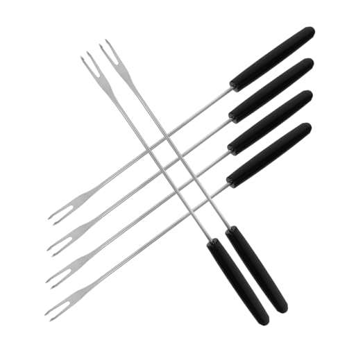HEALEEP 6 Stück Teiliges Fondue Set aus für Käse Schokolade und Obst Langer Griff Vielseitige Verwendung für Desserts und Marshmallows Design und Hitzebeständig HEALEEP 6 Stück Teiliges Fondue Set aus für Käse Schokolade und Obst Langer Griff Vielseitige Verwendung für Desserts und Marshmallows Design und Hitzebeständig von HEALEEP